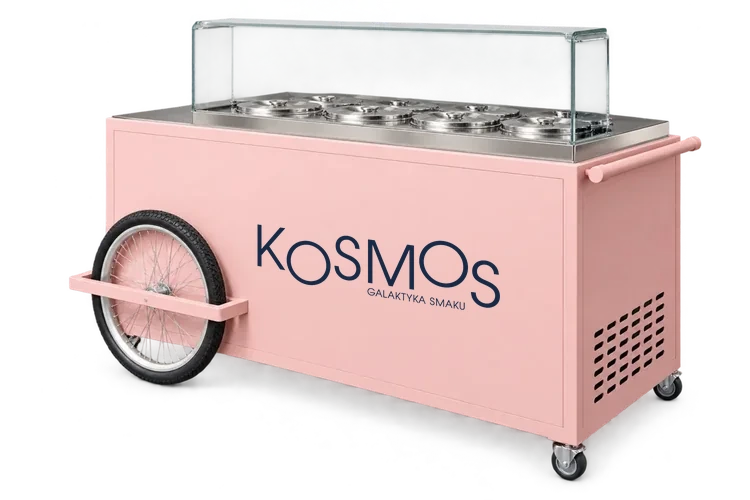 Mobilny punkt sprzedaży lodów